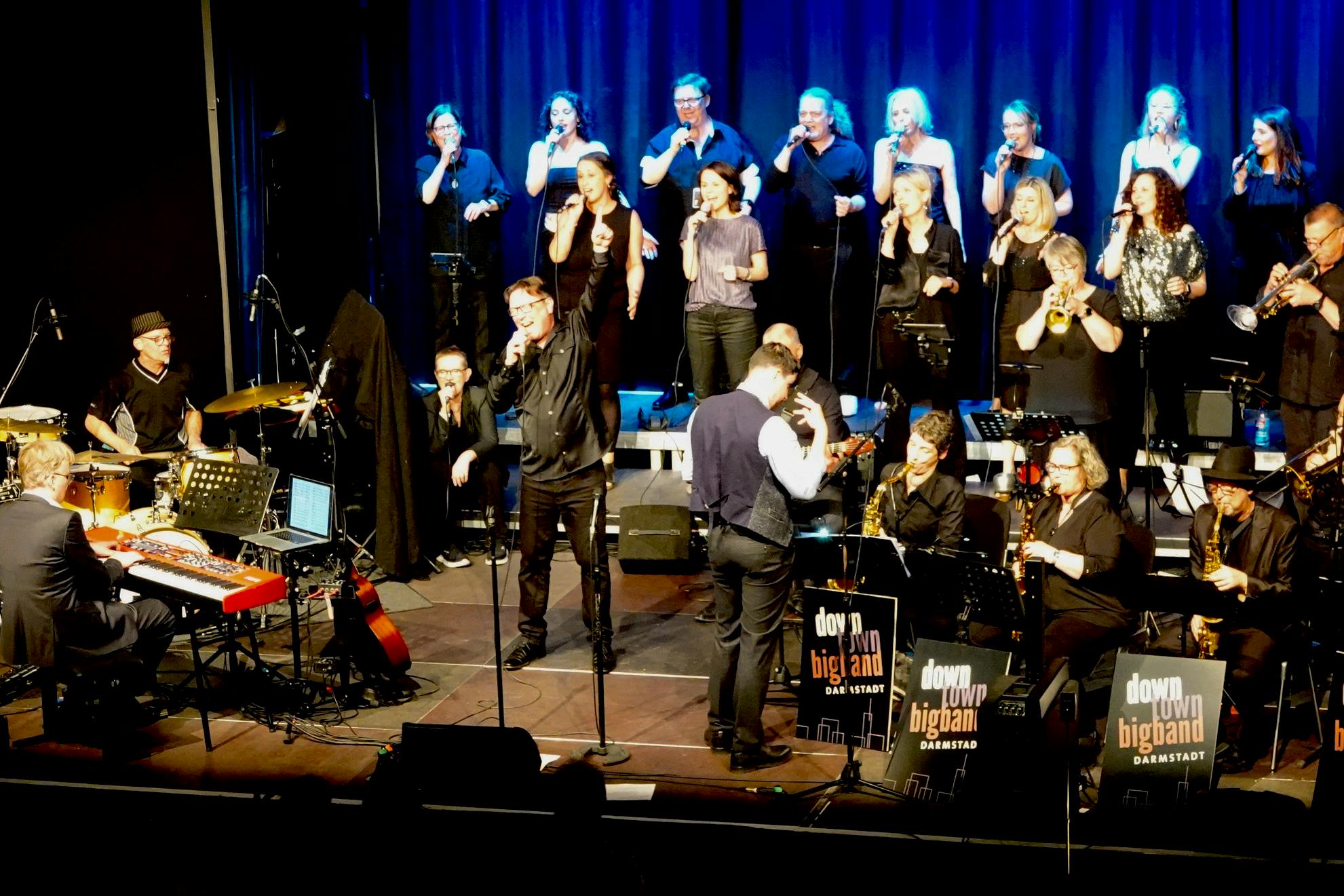 Gospel meets Big Band: New Spirit Gospel Choir and Down Big Band Darmstadt at Frankfurter Hof in 2023